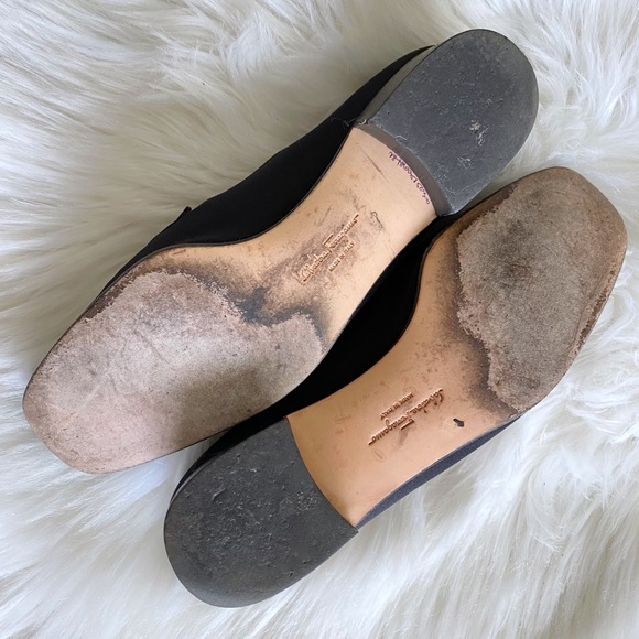 Salvatore Ferragamo Vintage Loafers Black 5.5 - Picture 8 of 8
